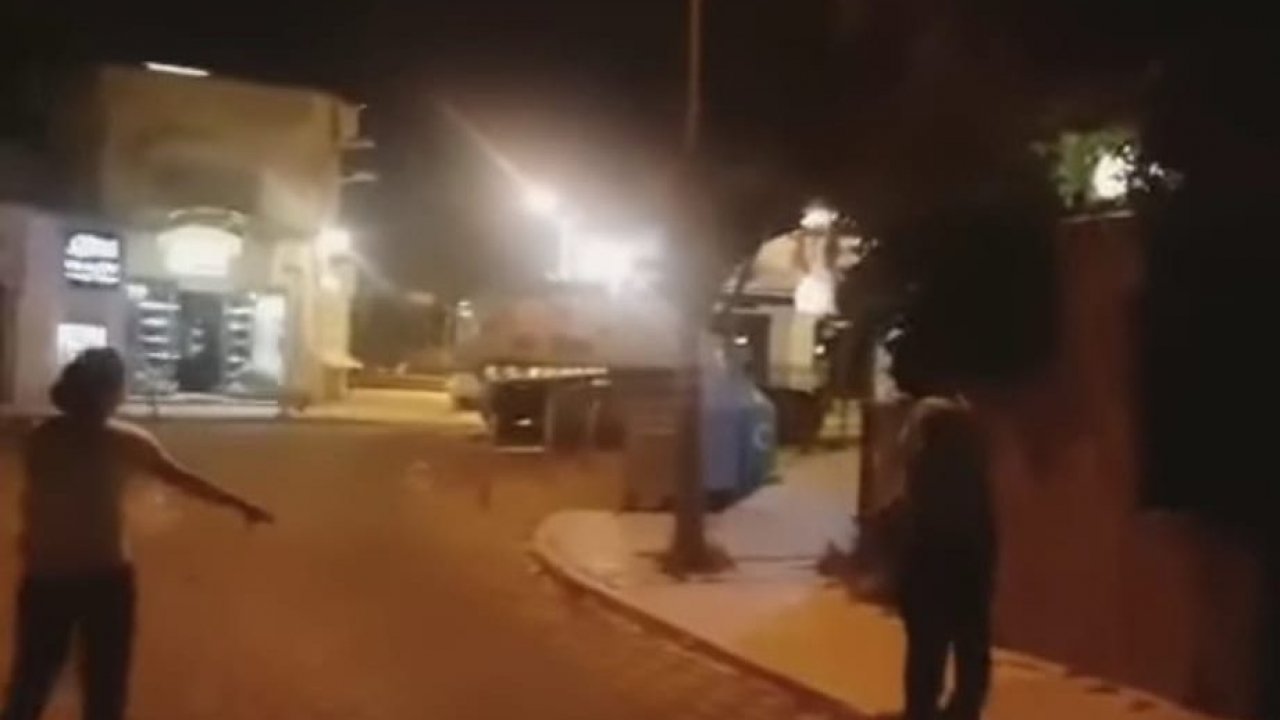 Bodrum’da kepçe yollara zarar verdi