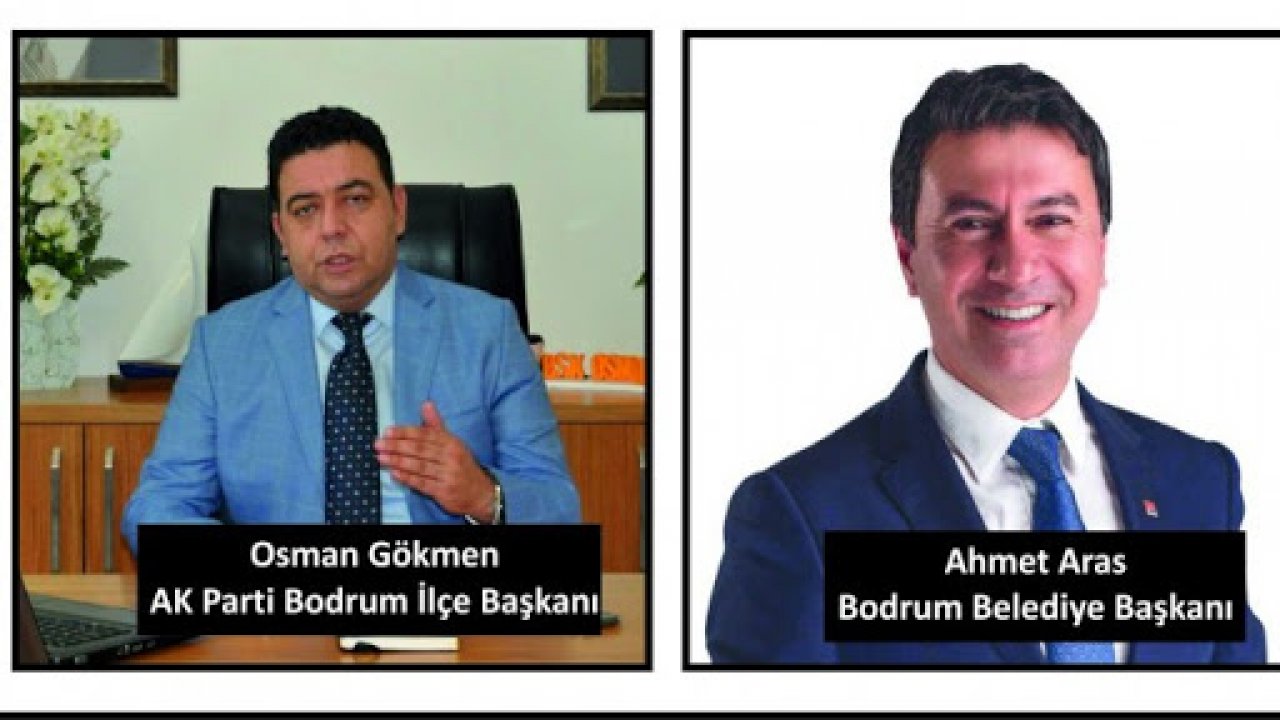 AK Parti Bodrum İlçe Başkanı Osman Gökmen: “Payı kasasına koyduğunda sesini çıkarmıyor”
