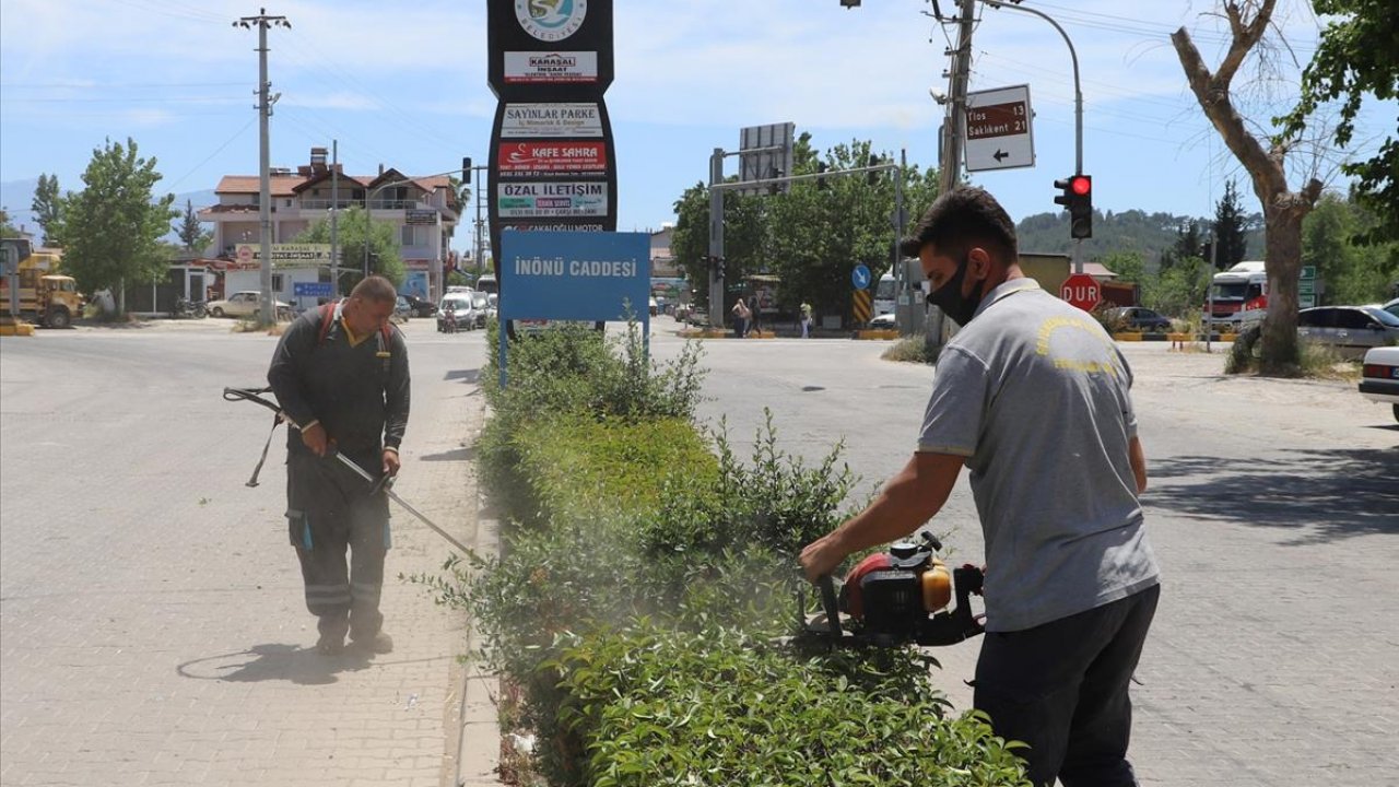 Seydikemer’de refüj bakım çalışmaları sürüyor