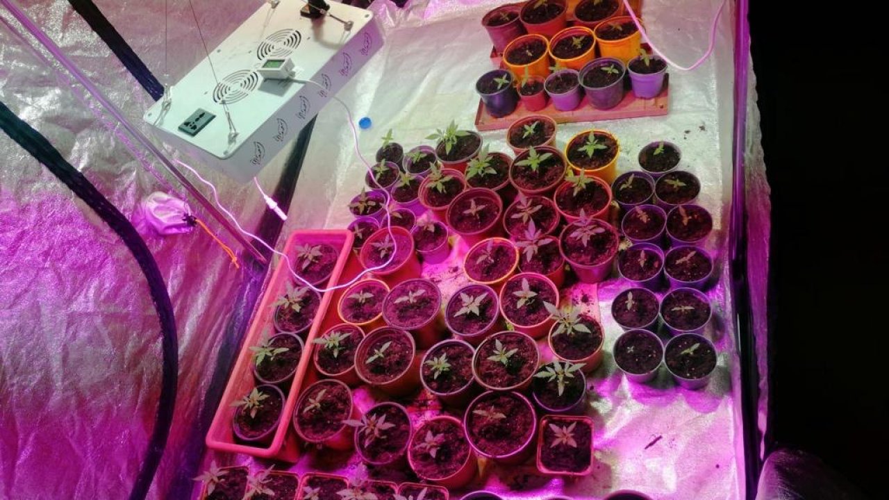 Otel odasında uyuşturucu düzeneği ele geçirildi