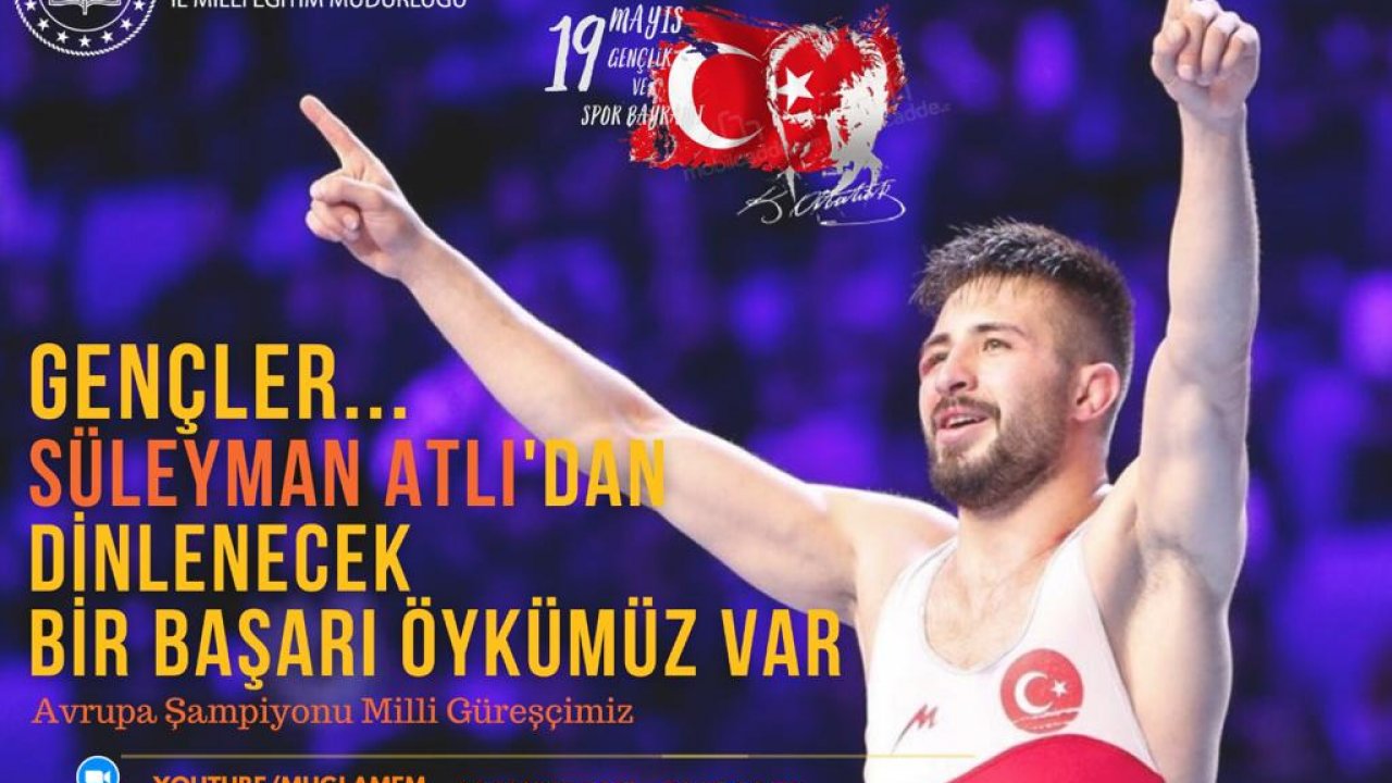 AVRUPA ŞAMPİYONU SÜLEYMAN ATLI GENÇLERLE BULUŞTU