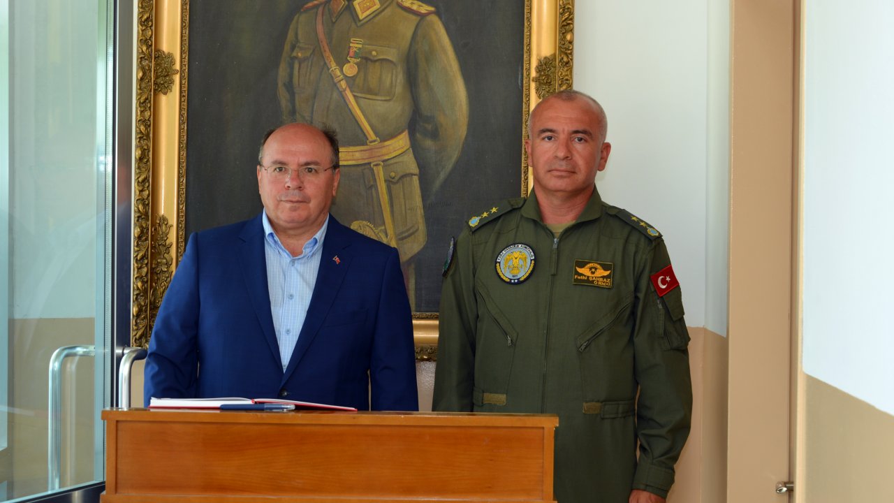 Vali’den o komutana teşekkür