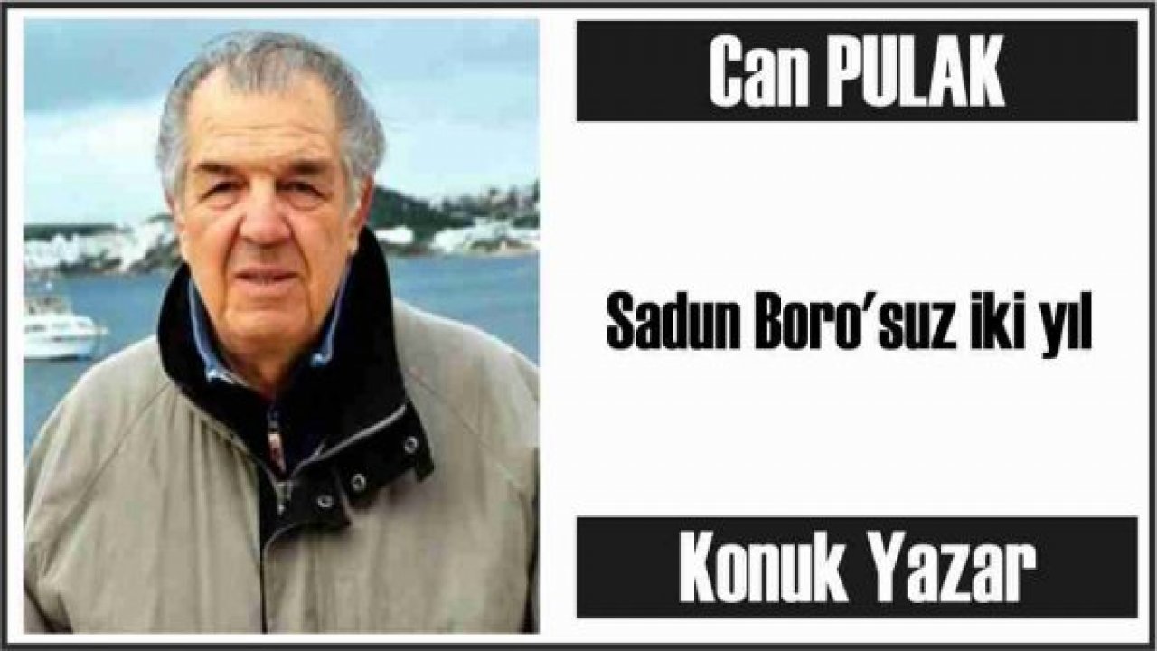 Sadun Boro'suz iki yıl