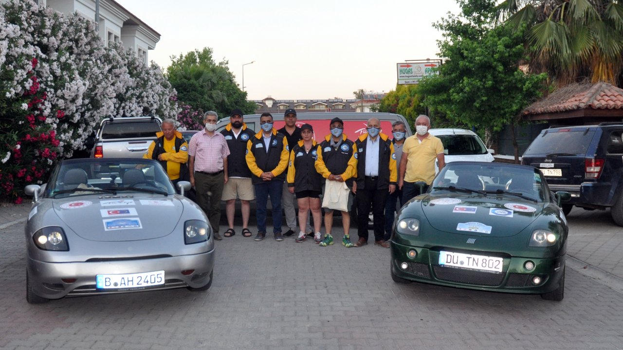 Europa-Orient/Doğu-Batı Dostluk ve Barış Rallisi'nin son durağı Muğla oldu