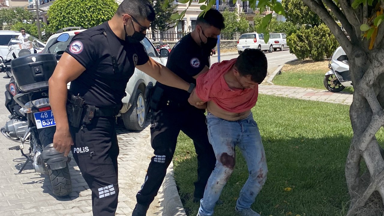 Tartıştığı kişiyi bıçakladığı iddia edilen şüpheli yakalandı