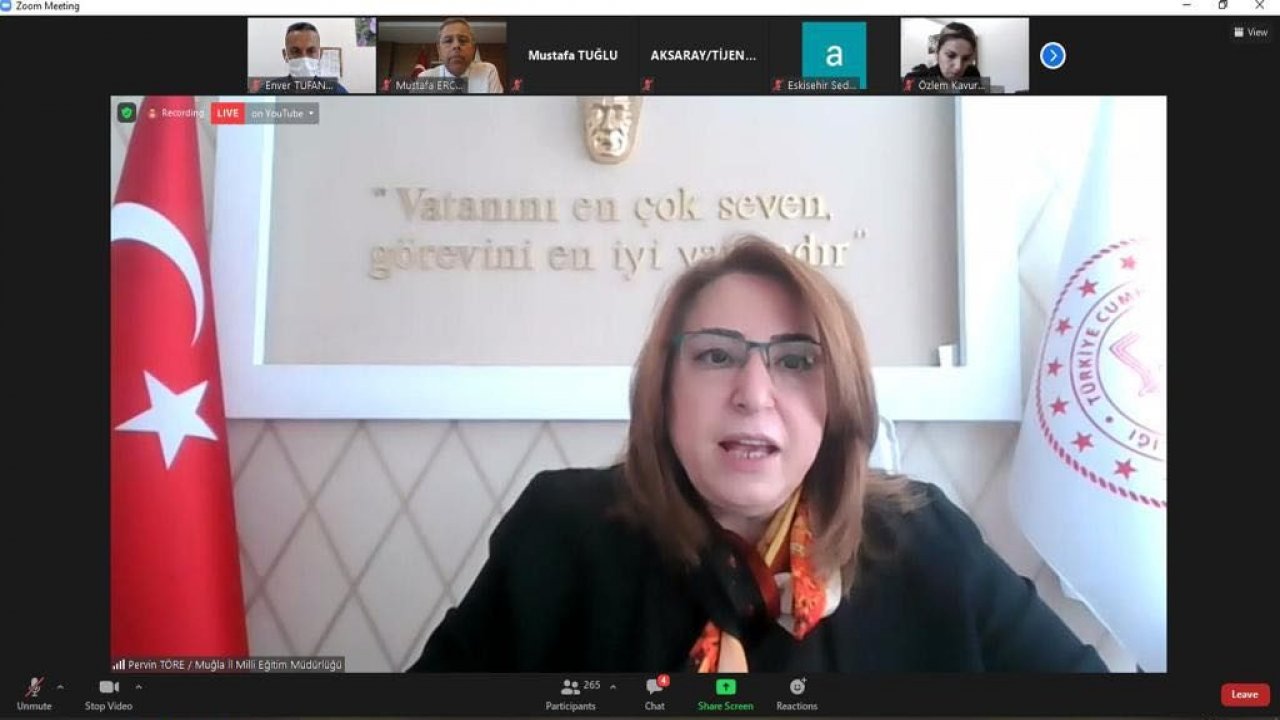 MUĞLA MESLEKİ EĞİTİM VE 1000 OKUL  ULUSAL ÇALIŞTAYI DÜZENLENDİ