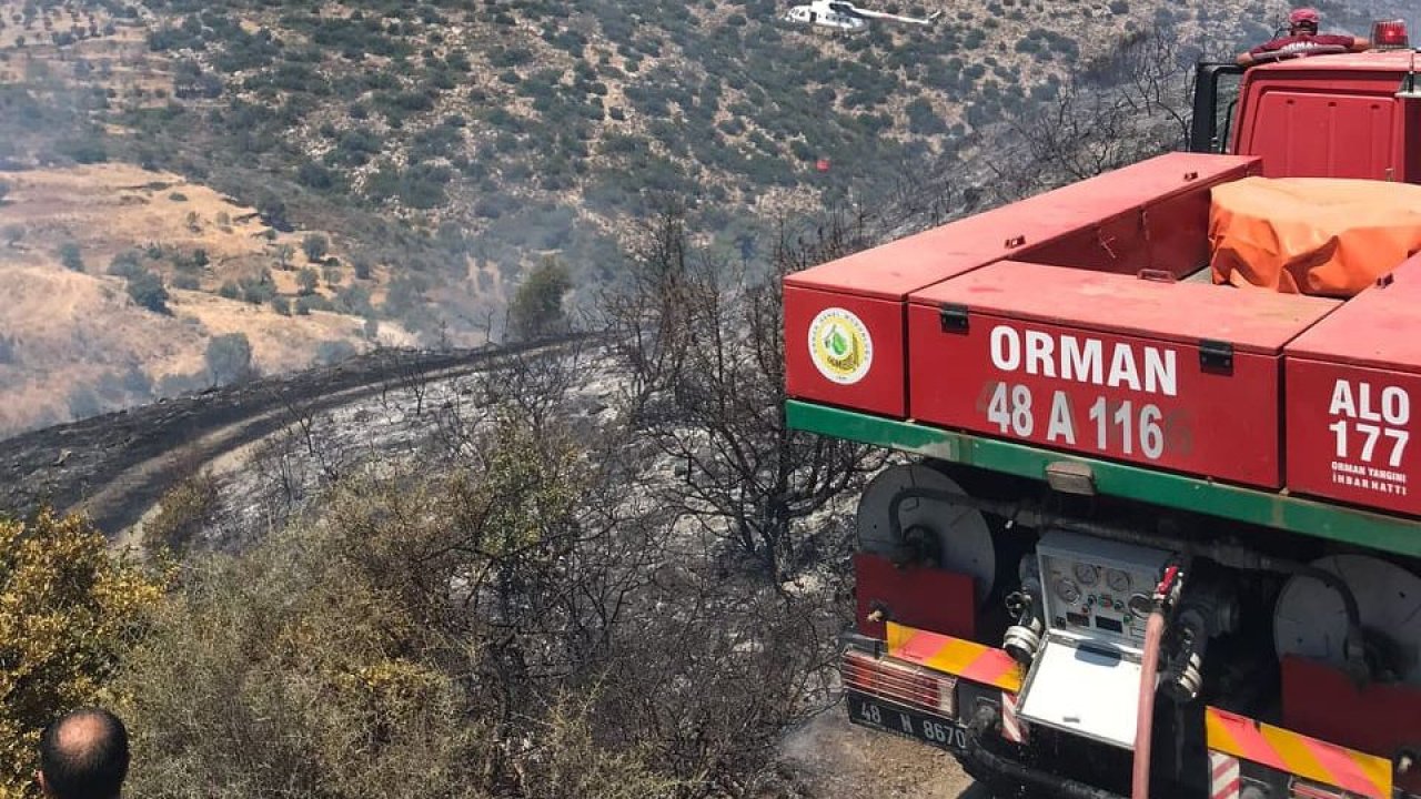 DATÇA’DA ORMAN YANGINI