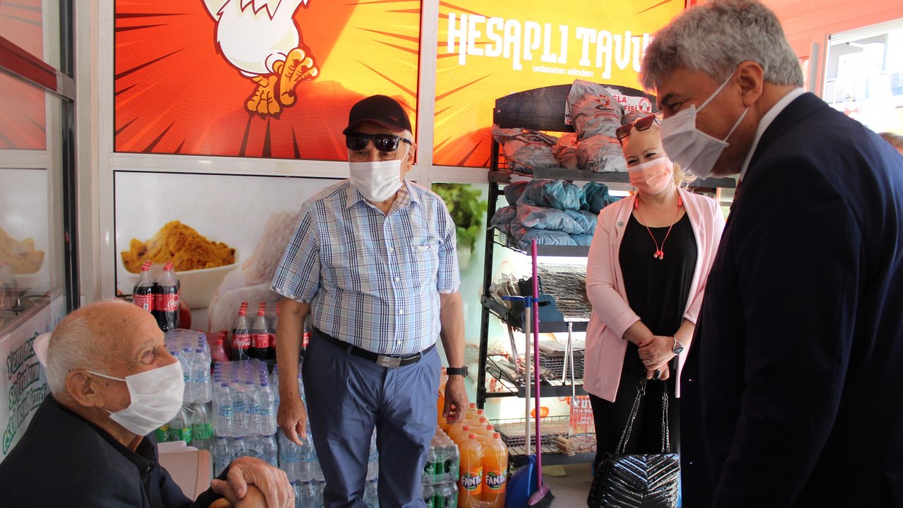 İYİ PARTİ MENTEŞE ESNAFIYLA BULUŞTU