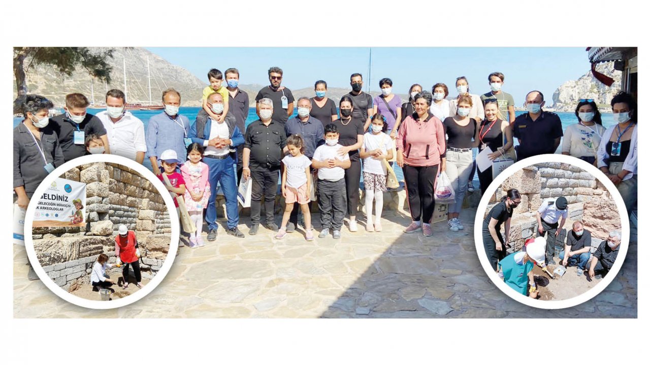 Minik Arkeologlar Projesinin 3. etabı tamamlandı