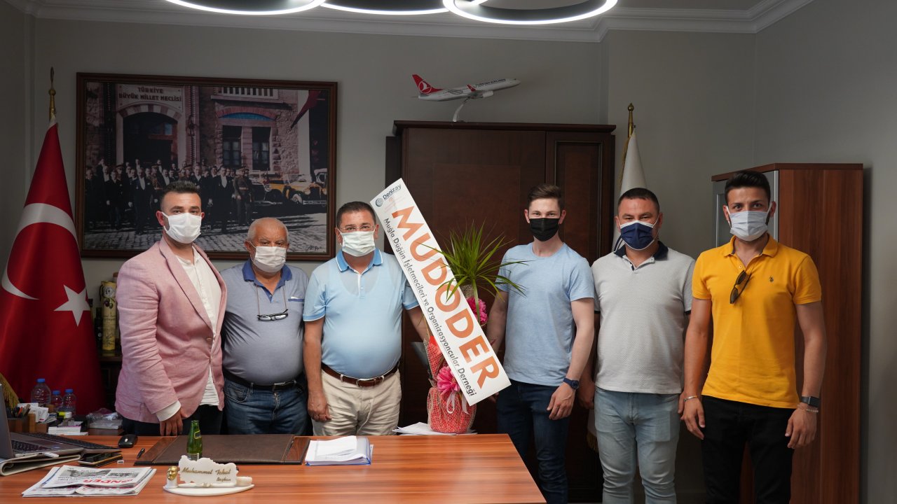 MUDODER’den Başkan Tokat’a ziyaret