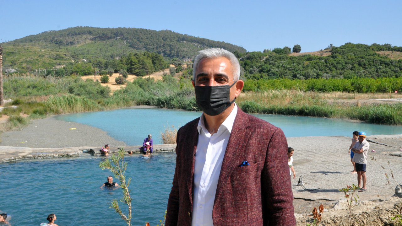 Su kaplıcaları tesisinde çalışmalar sürüyor