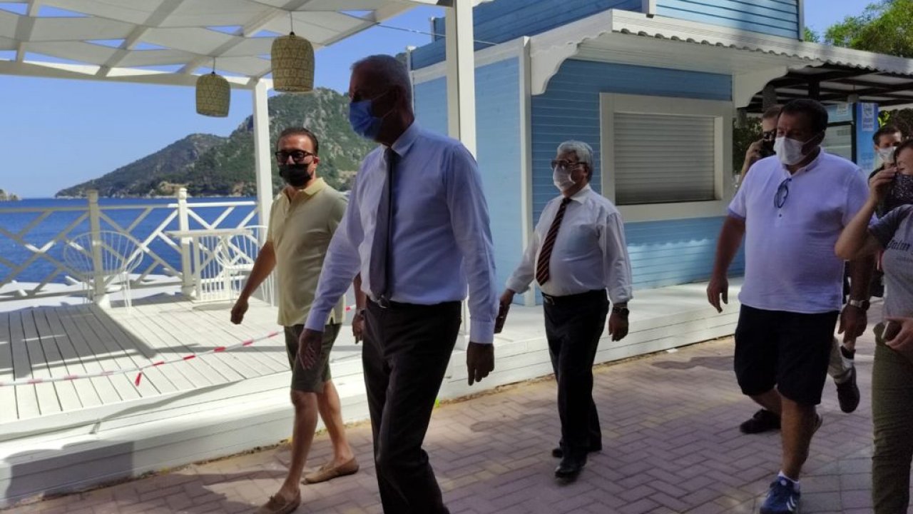 İçmeler Plajı açılıyor