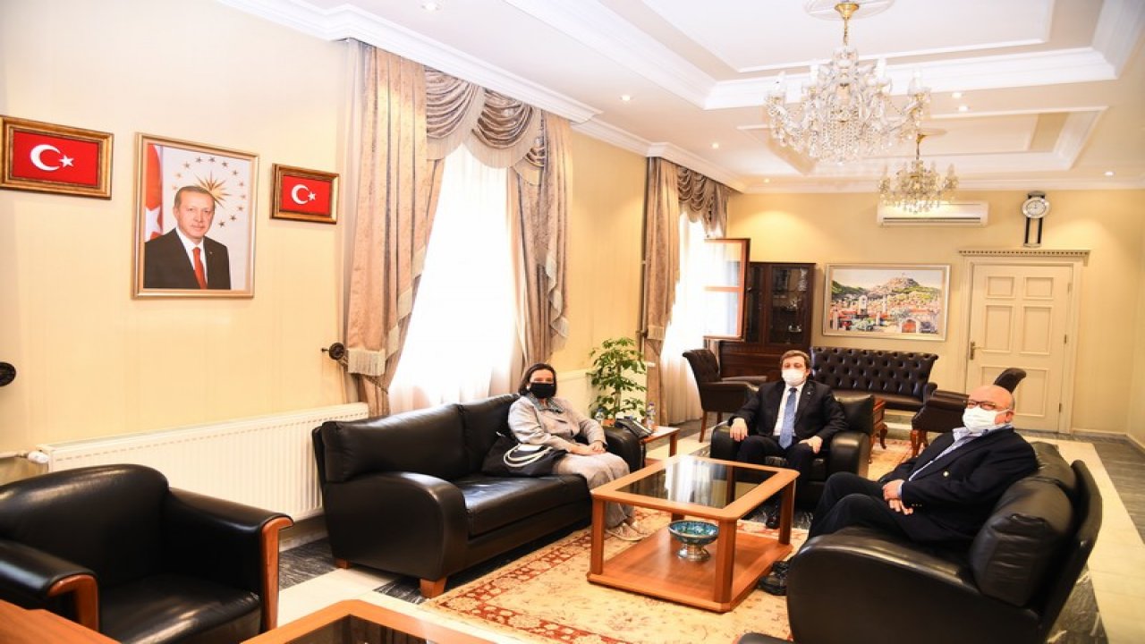 Lale Aytaman’ dan Vali Orhan Tavlı’ ya ziyaret