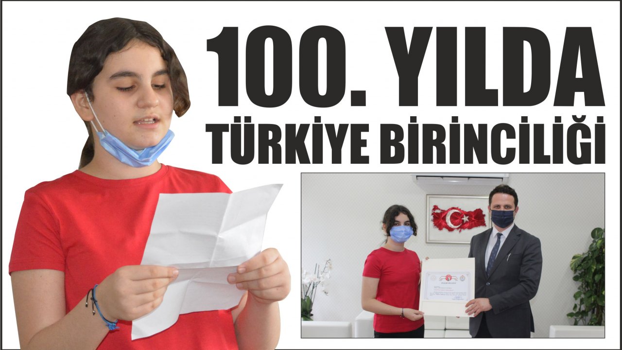 100. YILDA TÜRKİYE BİRİNCİLİĞİ
