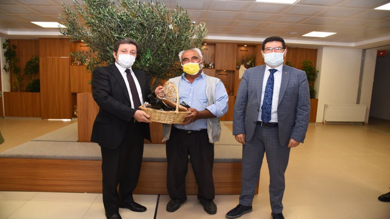 VALİ TAVLI, YENİ HİZMET BİNASINI ZİYARET ETTİ