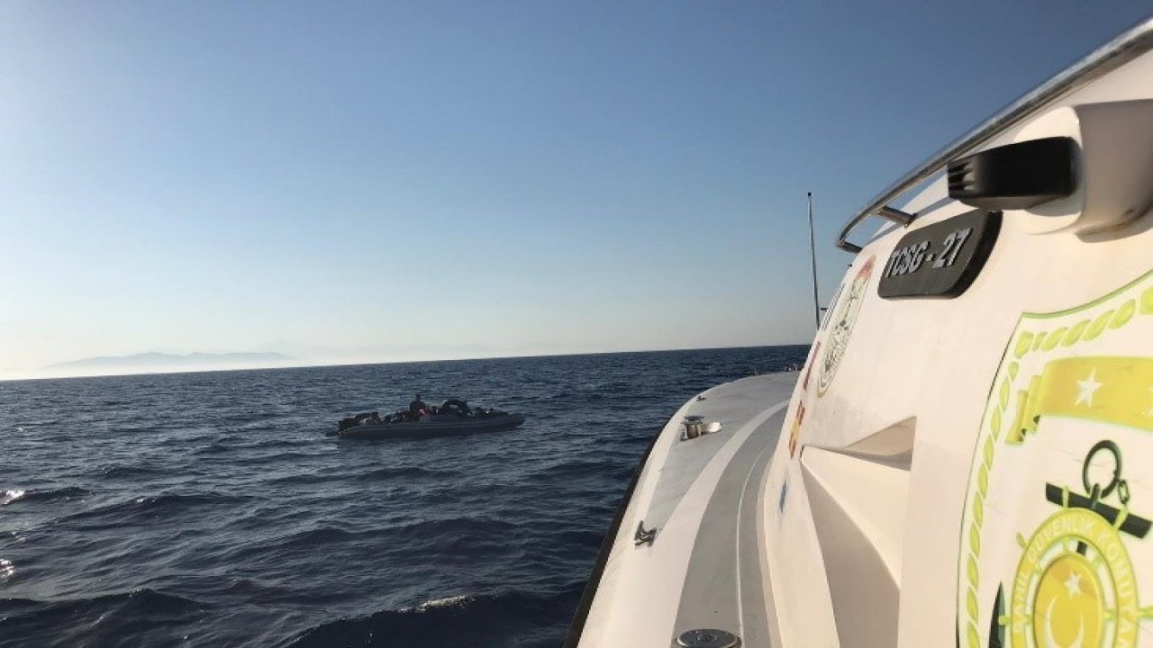 14 düzensiz göçmen kurtarıldı