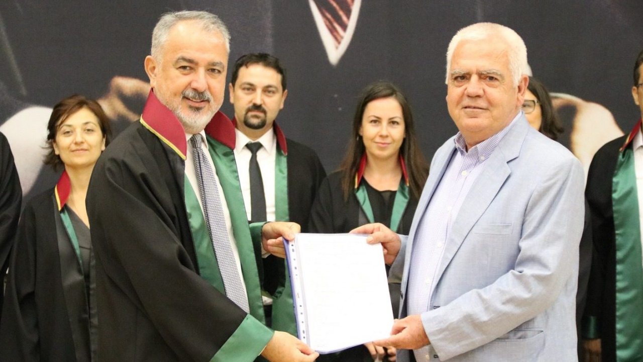 BAŞKAN UZUN MAZBATASINI ALDI