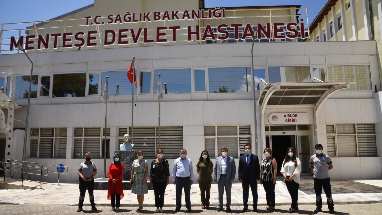 VALİ ORHAN TAVLI, HASTANELERDE İNCELEMELERDE BULUNDU