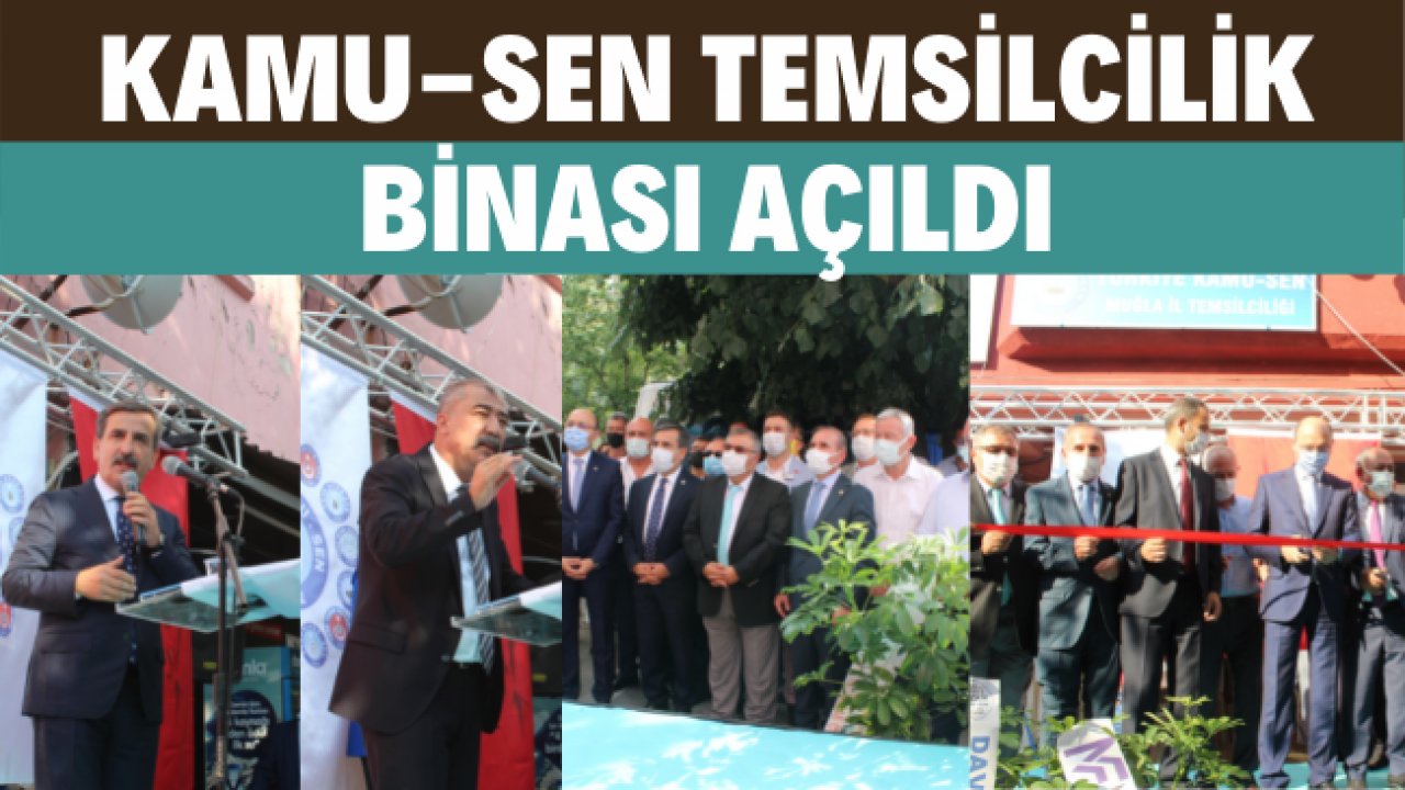 KAMU-SEN TEMSİLCİLİK BİNASI AÇILDI