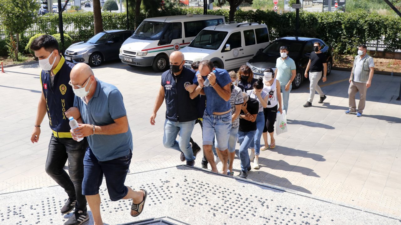 Muğla merkezli fuhuş operasyonunda 7 tutuklama