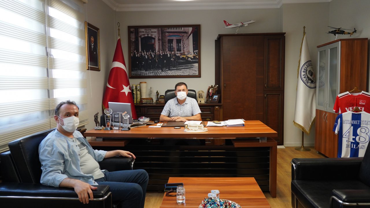 MÜDÜR YARDIMCISI AKKAYA’DAN BAŞKAN TOKAT’A ZİYARET