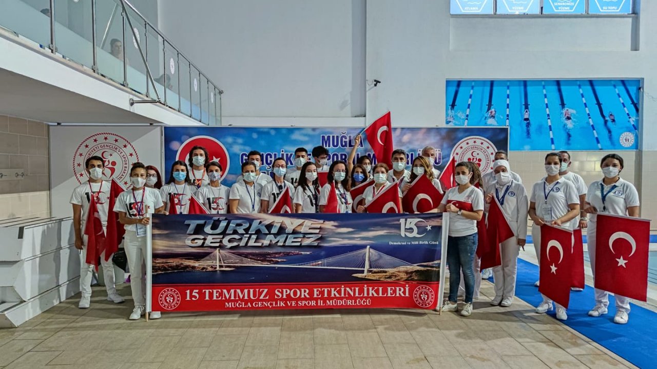 15 TEMMUZ ŞEHİTLERİ 42 SPORTİF ETKİNLİKLE ANILDI