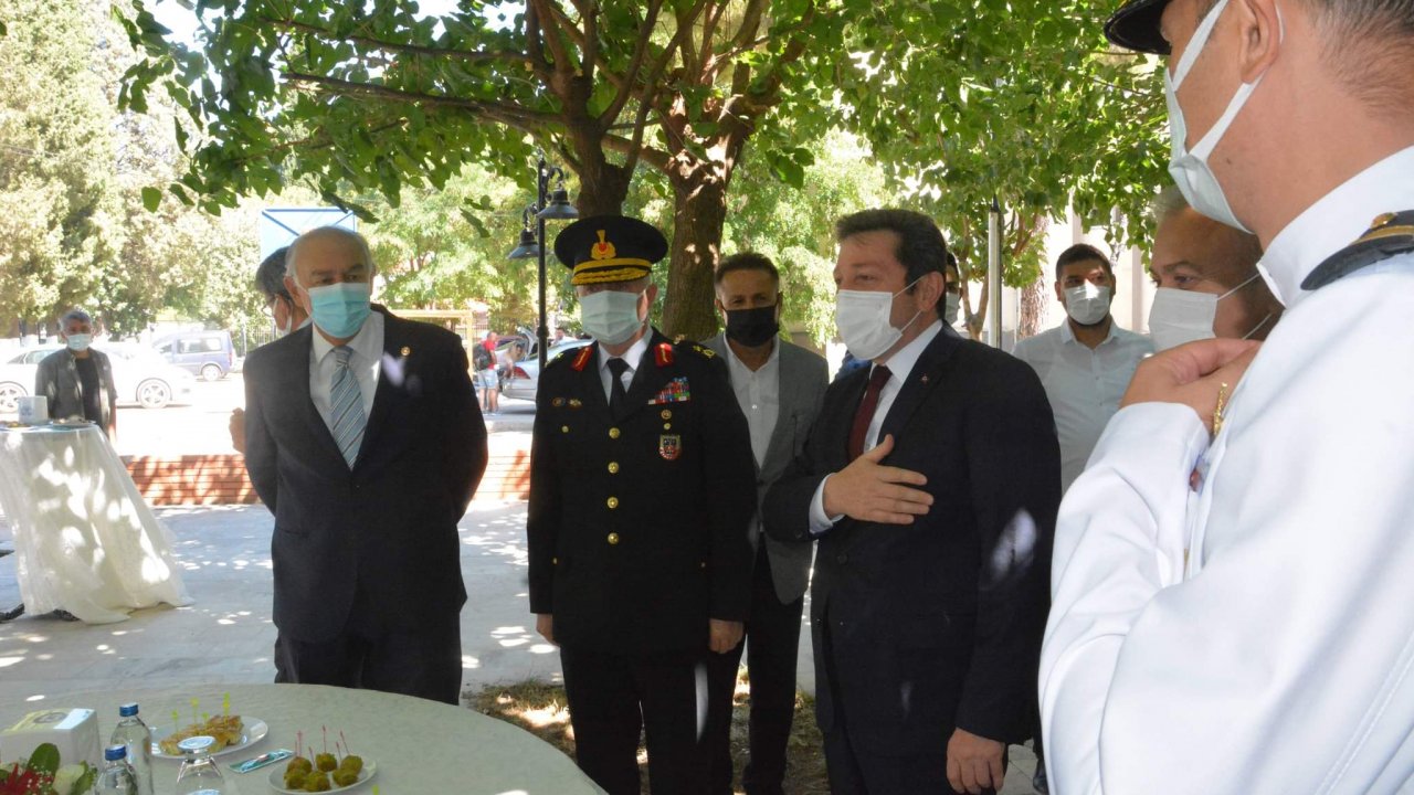 MUĞLA'DA BAYRAMLAŞMA TÖRENİ YAPILDI