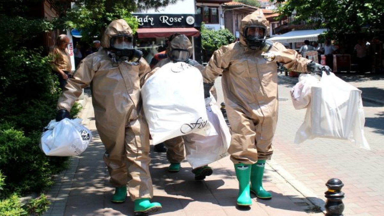 Muğla’da zehirli gelinlik