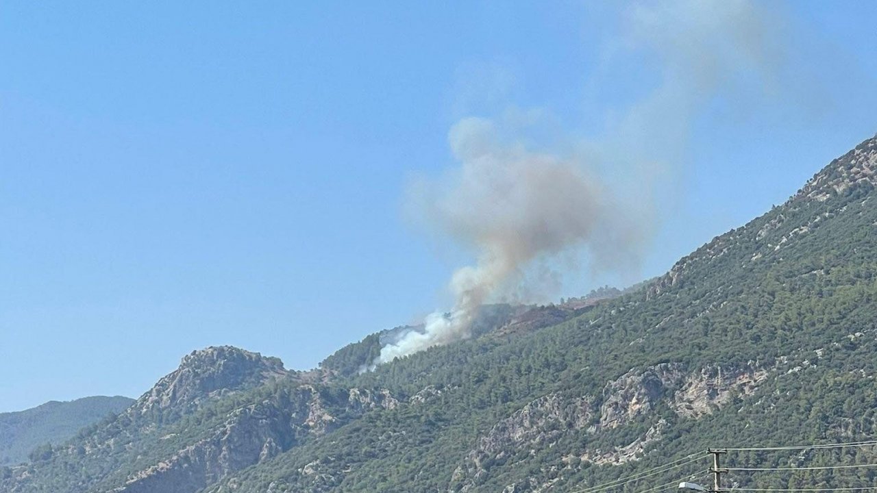 SON DAKİKA- MUĞLA'DA YANGIN HABERLERİ DURMUYOR