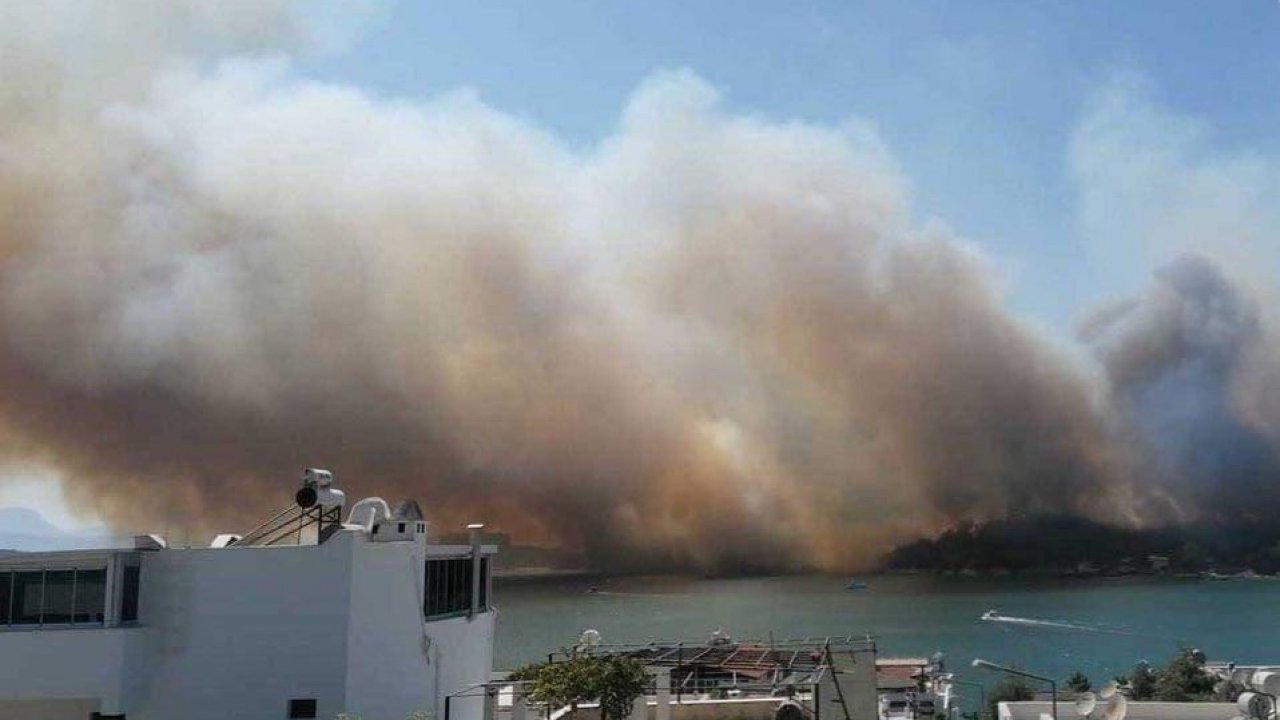 GÜVERCİNLİK’DEKİ YANGIN KONTROL ALTINDA