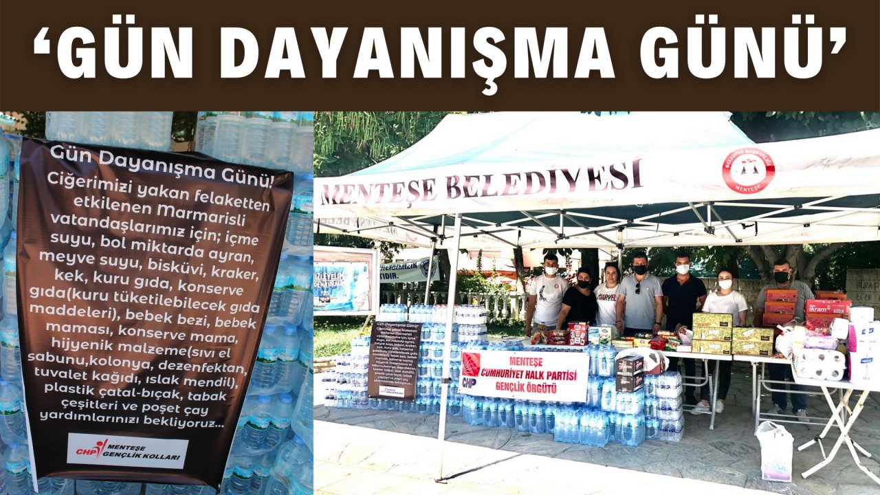 ‘GÜN DAYANIŞMA GÜNÜ’
