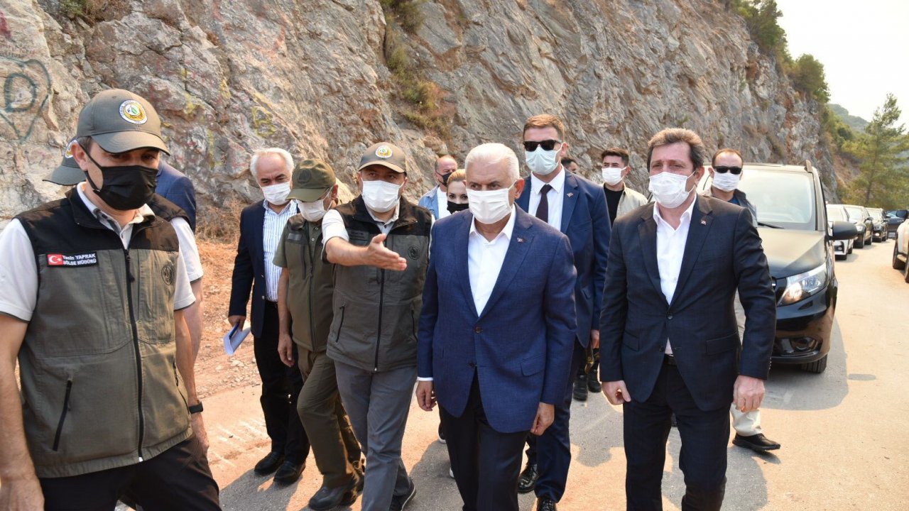 BİNALİ YILDIRIM MARMARİS’TE