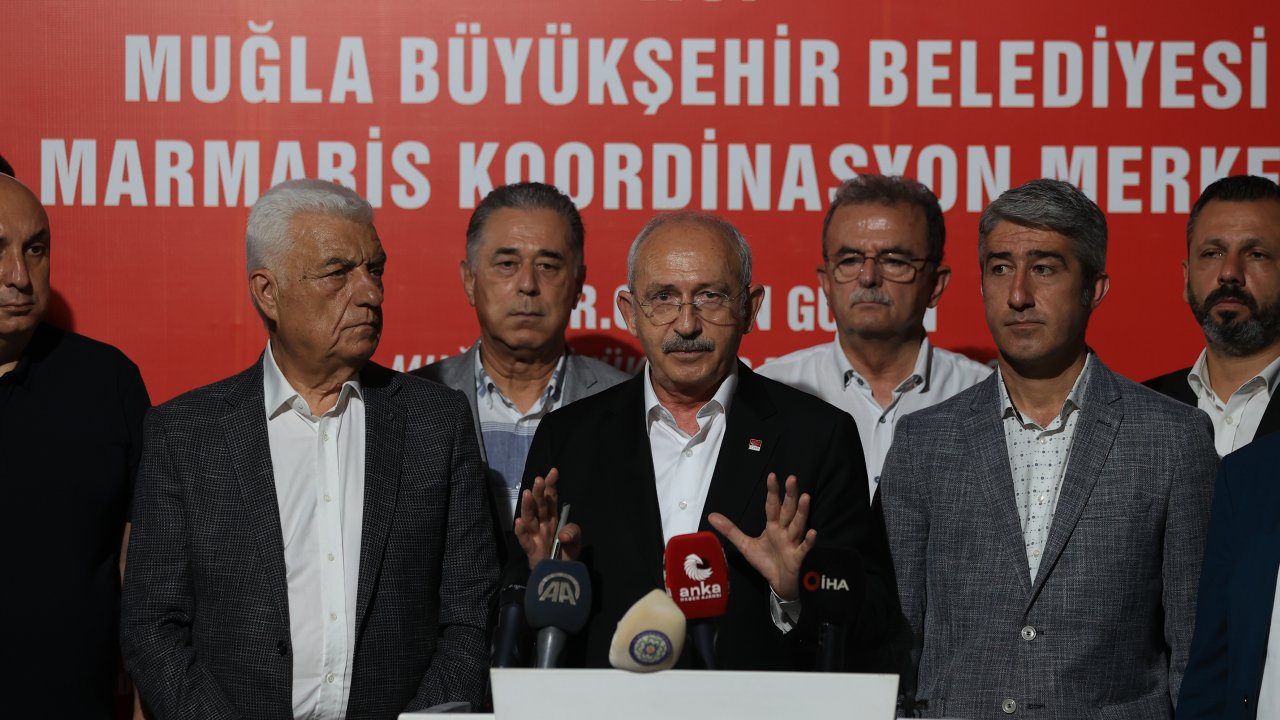 CHP Genel Başkanı Kılıçdaroğlu, Marmaris'te