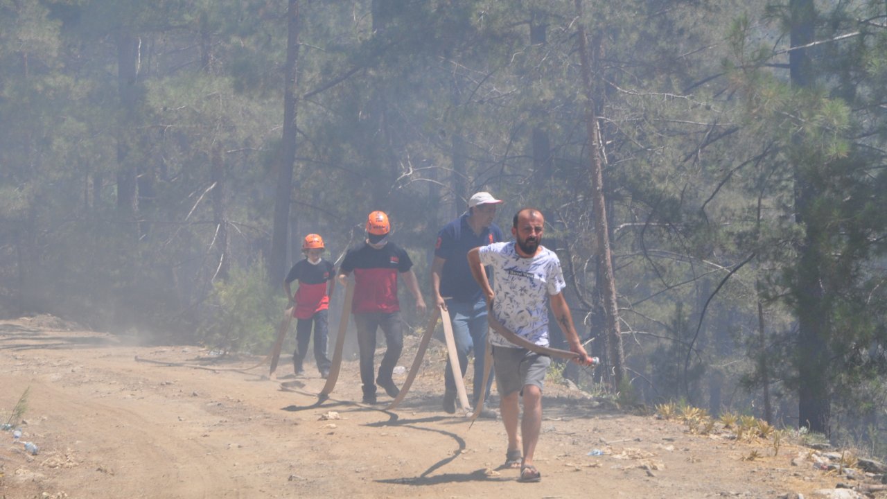 KÖYCEĞİZ YANMAYA DEVAM EDİYOR