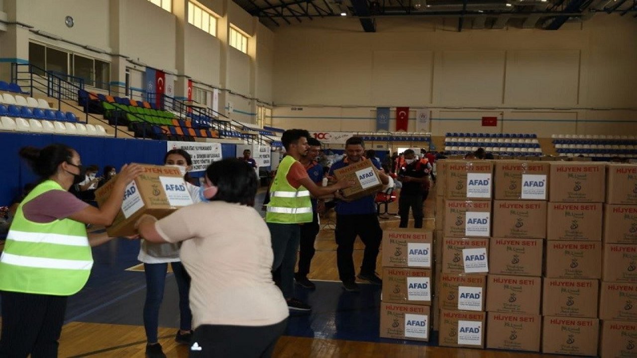 AFAD’TAN 5 KENTE 62,5 MİLYON TL YARDIM