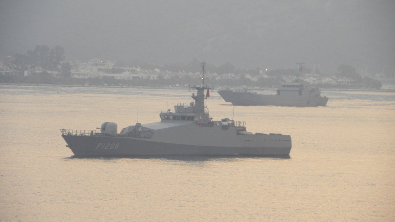 Ören ve Milas bölgelerine karakol botu ve çıkarma gemisi sevk edildi