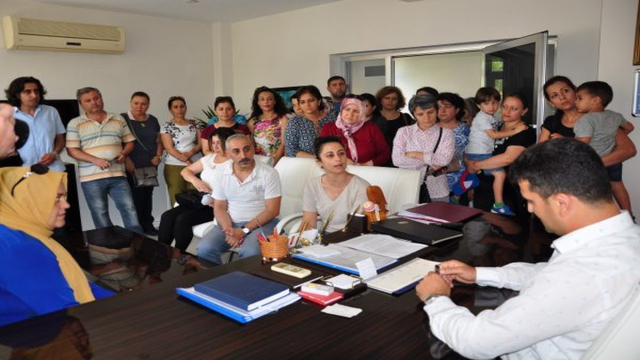 Milaslı veliler taleplerini dile getirdi