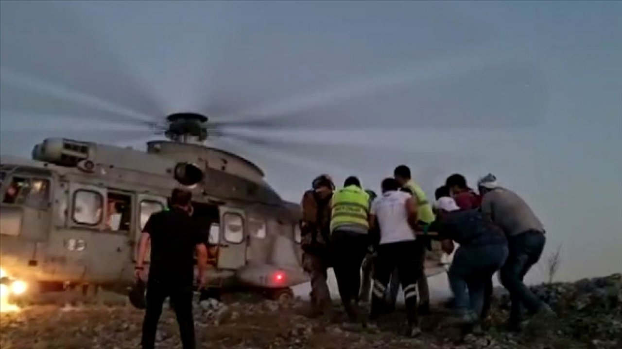 YARALANAN 2 ORMAN İŞÇİSİ HASTANEYE KALDIRILDI