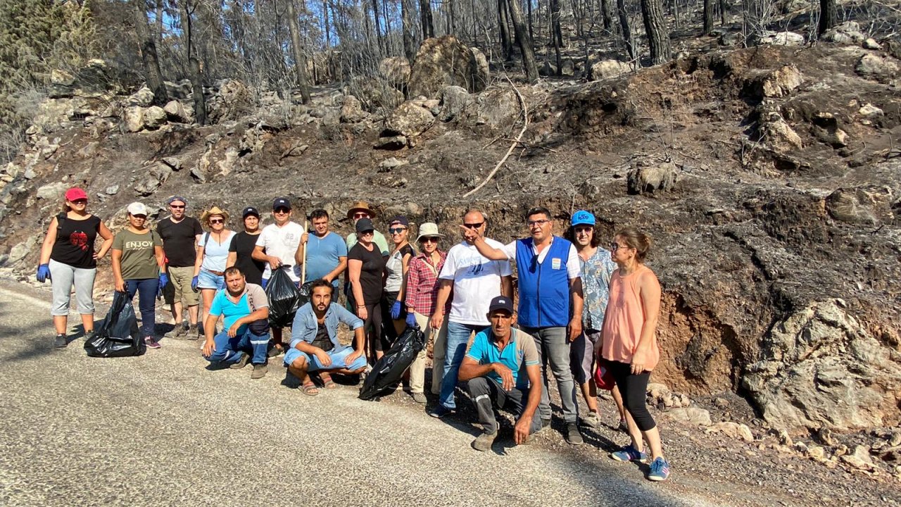  Gönüllülerden temizlik hareketi