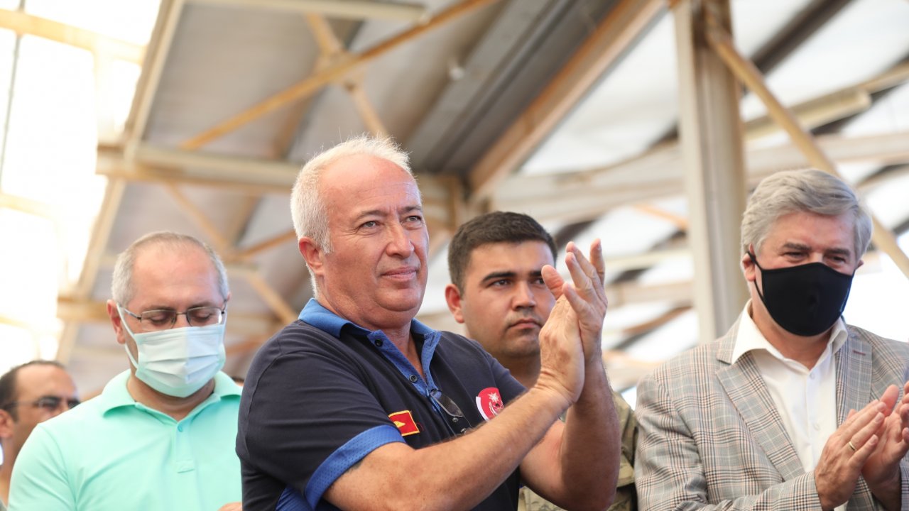 BODRUM YANGIN KAHRAMANLARINI ALKIŞLARLA UĞURLADI