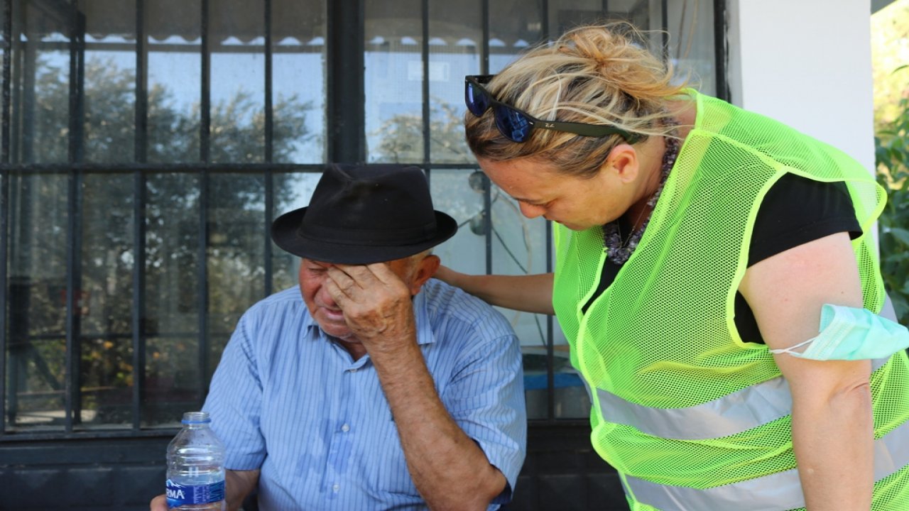 “ELLERİMLE DİKTİĞİM AĞAÇLAR YOK OLDU”