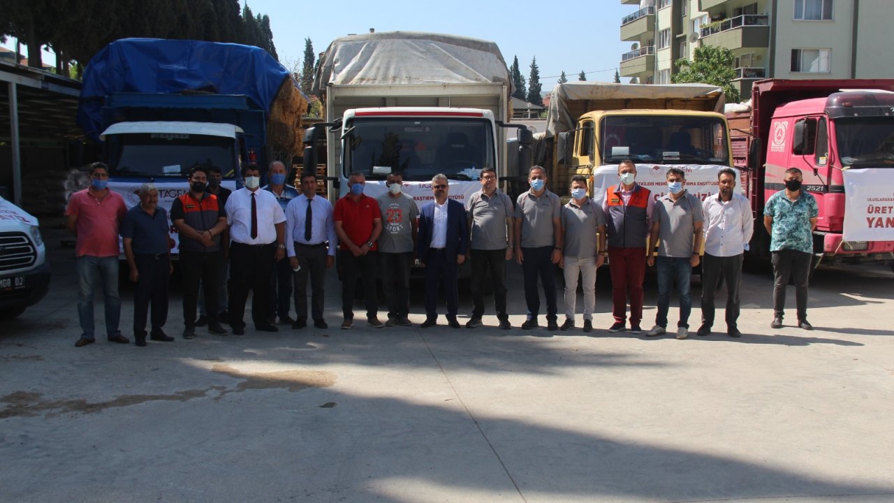 TAGEM YANGIN MAĞDURLARI İÇİN SEFERBER OLDU