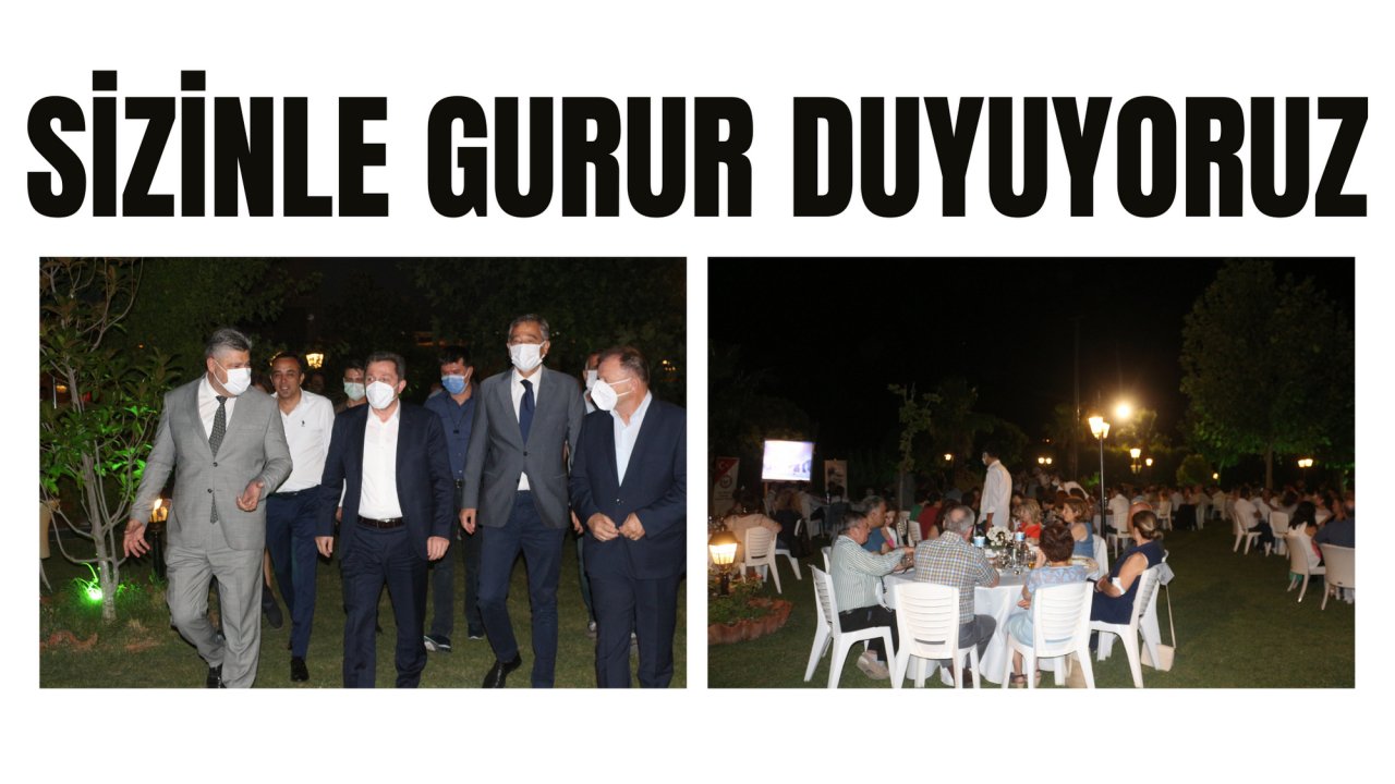 SİZİNLE GURUR DUYUYORUZ