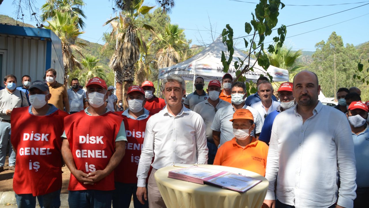 Marmaris Belediyesi ile personel arasında toplu sözleşme