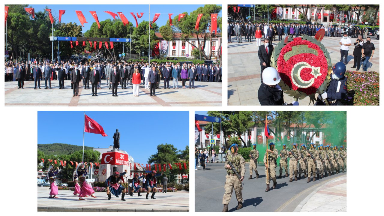 Zafer Bayramı gururla kutlandı