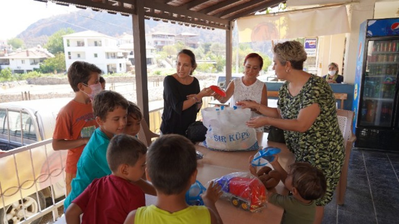 Milas’ta destek ziyaretleri devam ediyor