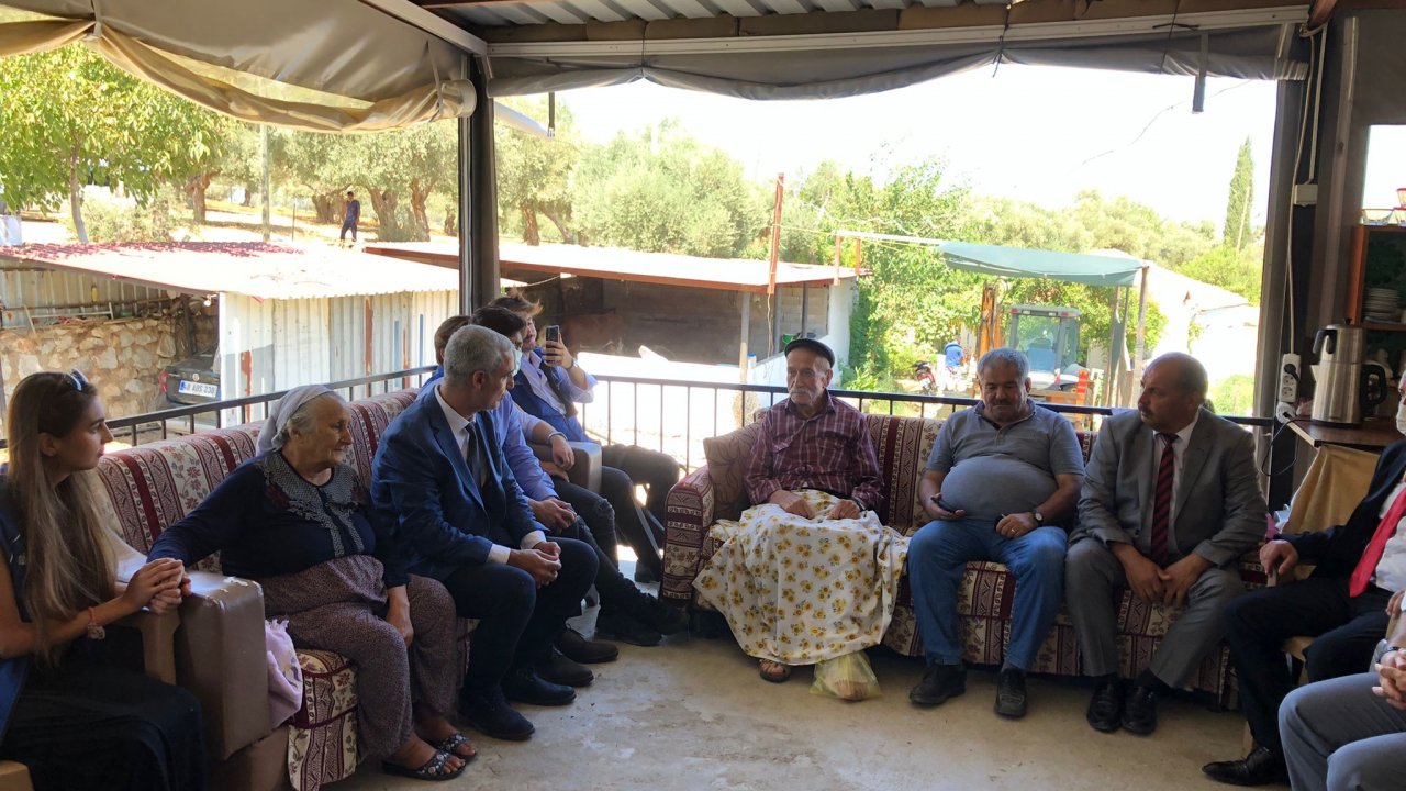 Şehit Ercan Aydın’ın ailesine ziyaret