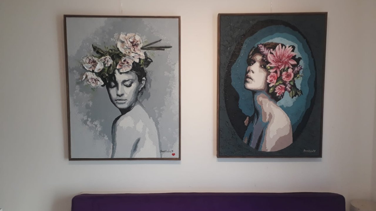 Ressam Kalem'in ‘Biz değerliyiz’ sergisi açıldı