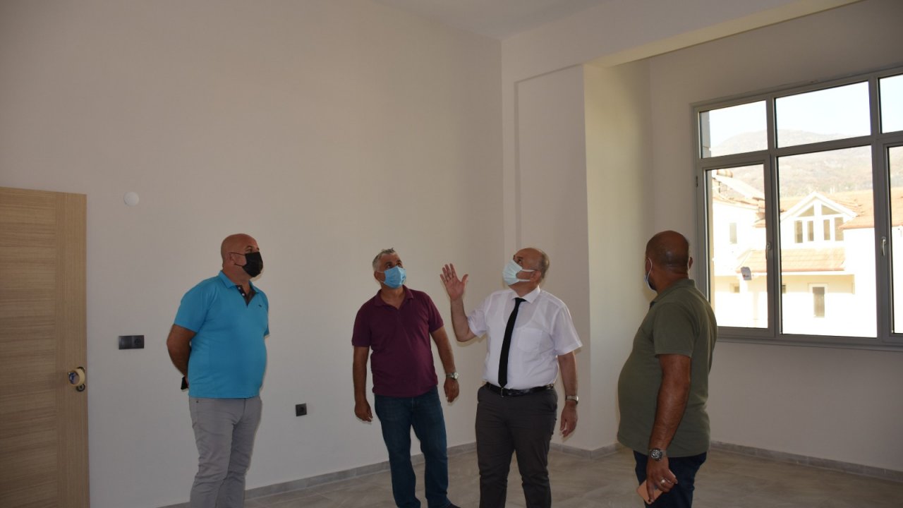 İLMAN’DAN YAPIMI DEVAM EDEN TESİSLERE ZİYARET