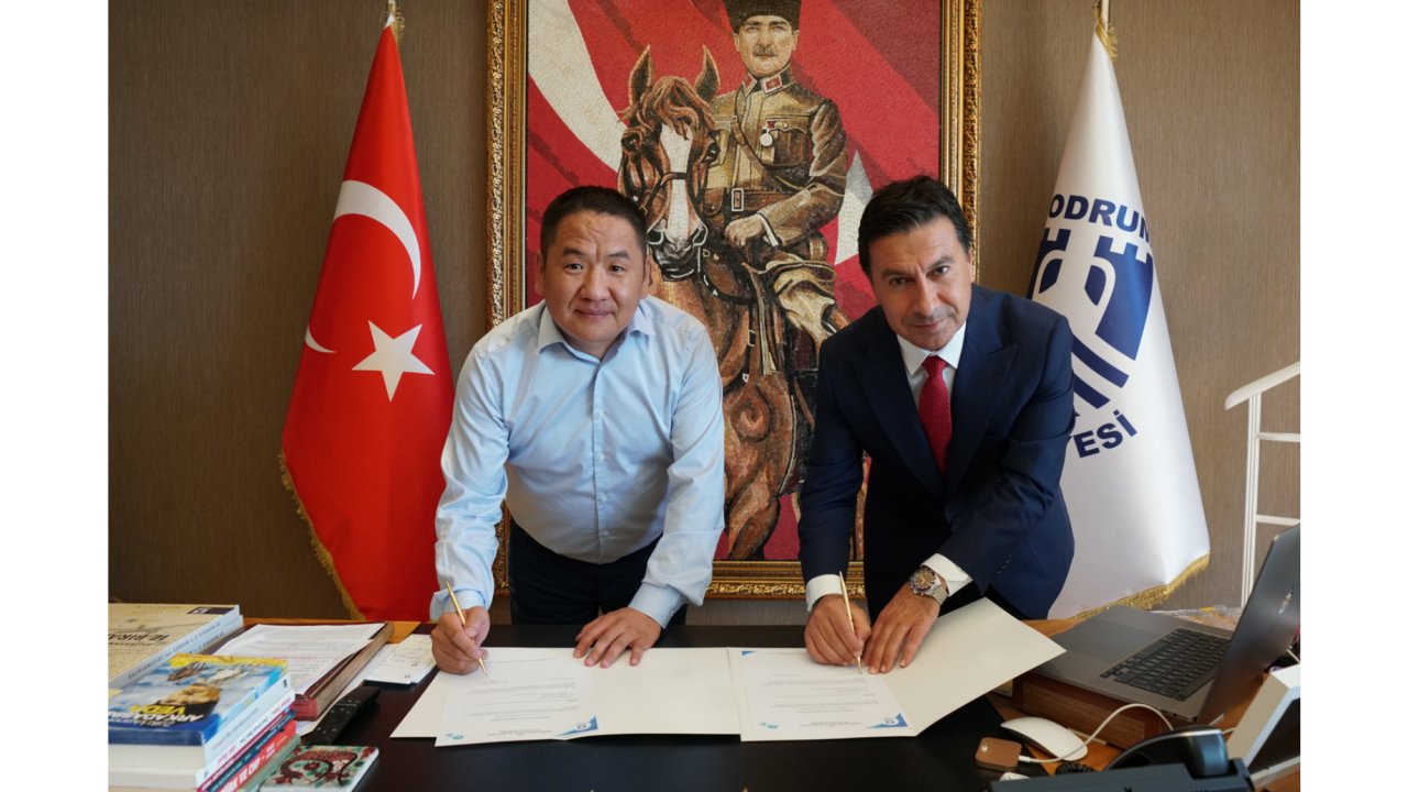 Bodrum ile Moğolistan arasında iyi niyet protokolü imzalandı